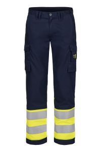 Hi-Vis trousers, Color: 94 yellow/navy