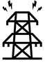 Symbole Elektronik und Energie